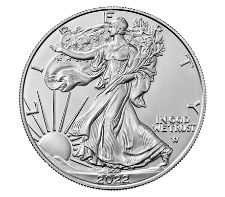 Eagle Silver Coin 2022