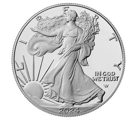 Eagle Silver Coin 2024